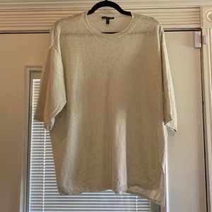 Cream Eileen Fisher Lightweight Sweater